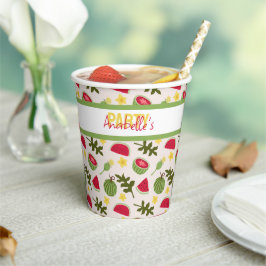 Fruchtkörbe Musterkollektion - Wassermelone Pappbecher