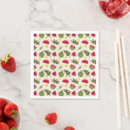 Fruchtkörbe Musterkollektion - Wassermelone Serviette