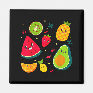 Fruchtkostüm Süßer Tee Obstsalat Männer Frauen Cou Magnet