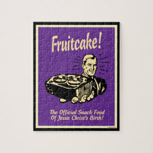 Fruchtkuchen! Die Snackspeise der Geburt Jesu Puzzle