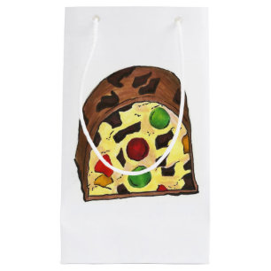 Fruchtkuchen Slice Weihnachtsgeschenk Beutel Kleine Geschenktüte