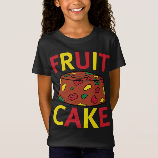 Fruchtkuchen Weihnachten T-Shirt (Vorderseite)