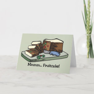 Fruchtkuchenkarte Feiertagskarte
