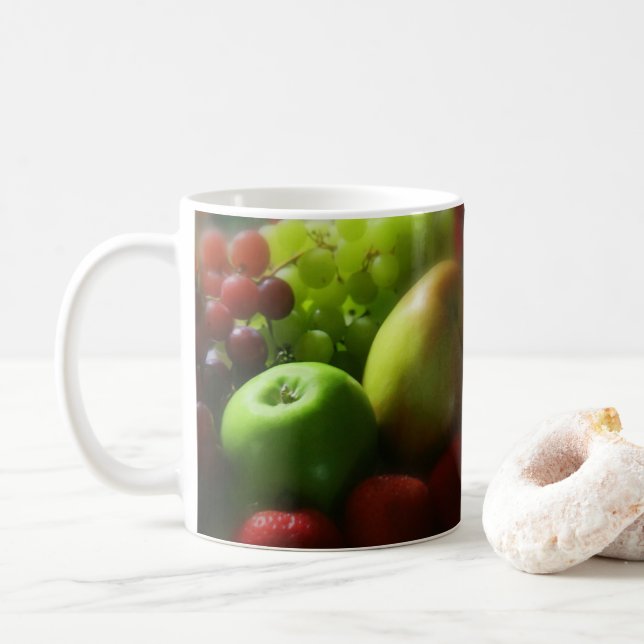 Fruchtleben Kaffeetasse (Mit Donut)