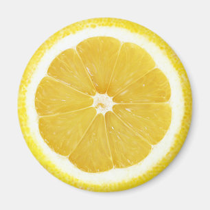 Fruchtmagnet-Serie - Lemon- Magnet