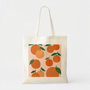 Fruchtmarkt-Druck Orangen Vintage-Frucht-Kunst-Dek Tragetasche