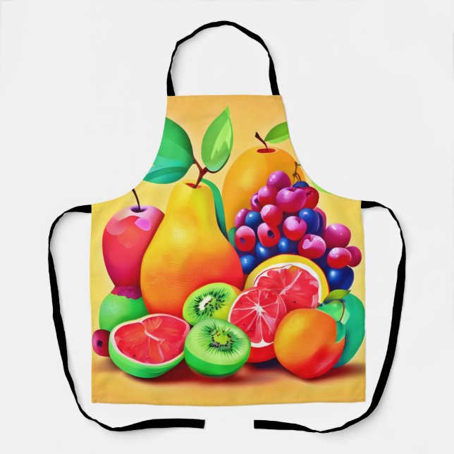 Fruchtmedley Schürze (Vorderseite)