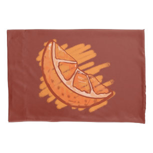 Fruchtmuster Blut Orange Geschenke Kissenbezug
