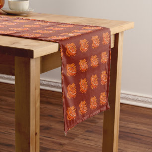 Fruchtmuster Blut Orange Geschenke Kurzer Tischläufer