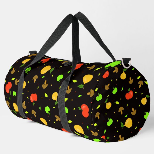 Fruchtmuster Duffle Bag (Linke Ecke)