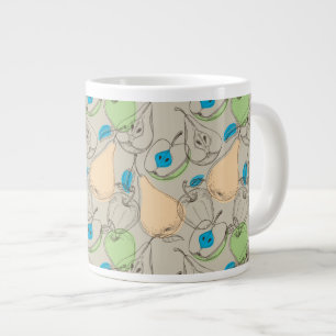Fruchtmuster Jumbo-Tasse