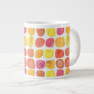 Fruchtmuster Jumbo-Tasse