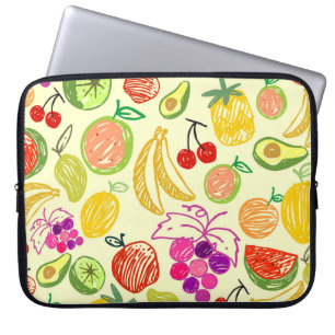 Fruchtmuster Laptopschutzhülle