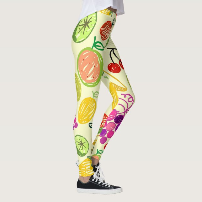 Fruchtmuster Leggings (Rechts)