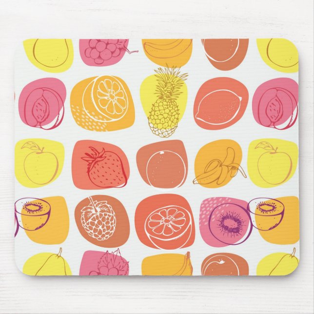 Fruchtmuster Mousepad (Vorne)