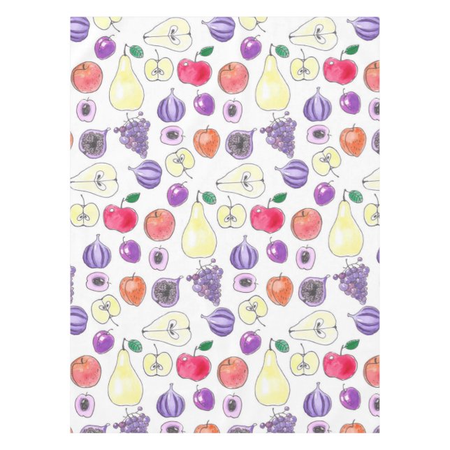 Fruchtmuster Tischdecke (Vorderseite)