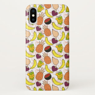 Fruchtnahtloses Muster Fruchtoberfläche 50 Case-Mate iPhone Hülle