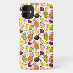 Fruchtnahtloses Muster Fruchtoberfläche 50 Case-Mate iPhone Hülle