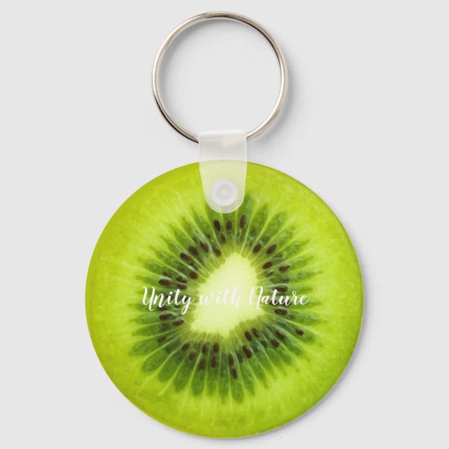 Fruchtnotenkette - Kiwifruit - Einheit mit der Nat Schlüsselanhänger (Vorderseite)