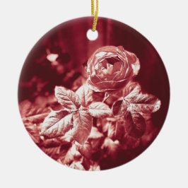 Fruchtparfuma Rose - Keramik Ornament