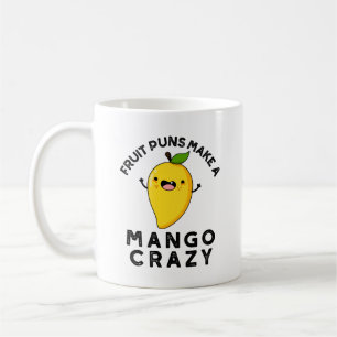 Fruchtpfeifen machen Mango Crazy Funny Food Puff Kaffeetasse