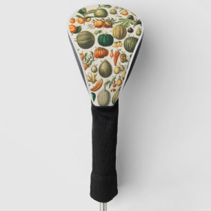 Fruchtpflanzliche wissenschaftliche Illustration Golf Headcover