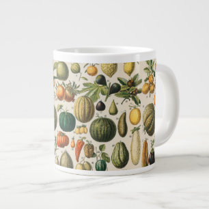Fruchtpflanzliche wissenschaftliche Illustration Jumbo-Tasse