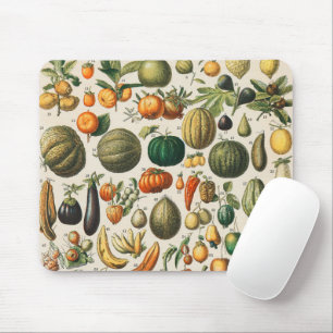 Fruchtpflanzliche wissenschaftliche Illustration Mousepad