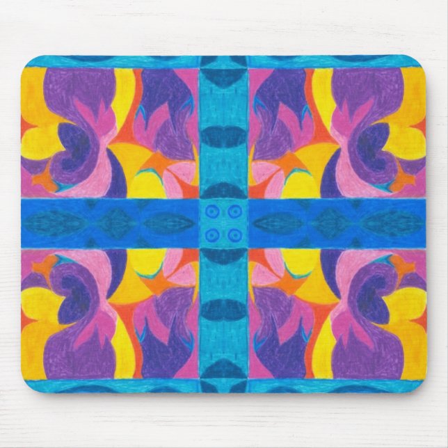 Fruchtplatte Mousepad (Vorne)
