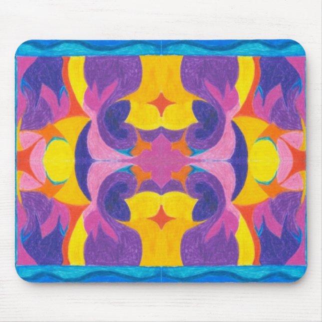 Fruchtplatte Mousepad (Vorne)