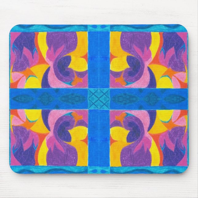Fruchtplatte Mousepad (Vorne)