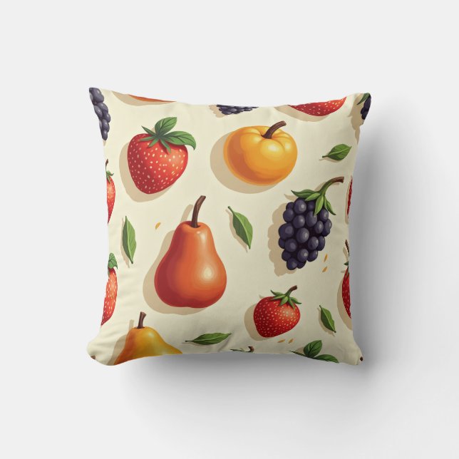 Fruchtpolster Kissen (Vorderseite)