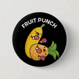 Fruchtpunch Funny Drink Pun Dark BG Button