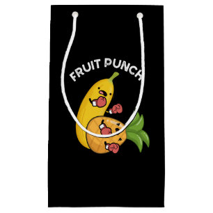 Fruchtpunch Funny Drink Pun Dark BG Kleine Geschenktüte