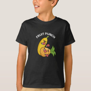 Fruchtpunch Funny Drink Pun Dark BG T-Shirt
