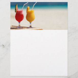 Fruchtsaft am Strand Flyer