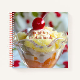 Fruchtsaftbuch, kundenspezifisch notizbuch