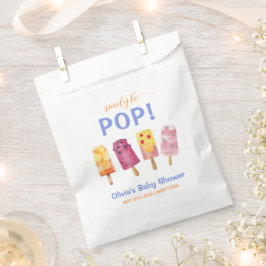 Fruchtsäfte Creme Popcicle Baby Dusche Geschenktütchen