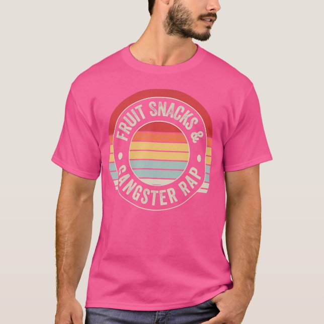 Fruchtsäfte und Gangster Rap Vibes T-Shirt (Vorderseite)