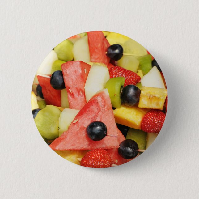Fruchtsalat Button (Vorderseite)