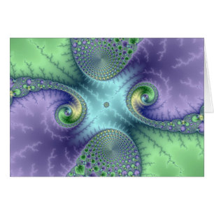 Fruchtschleifen - Fraktal Card
