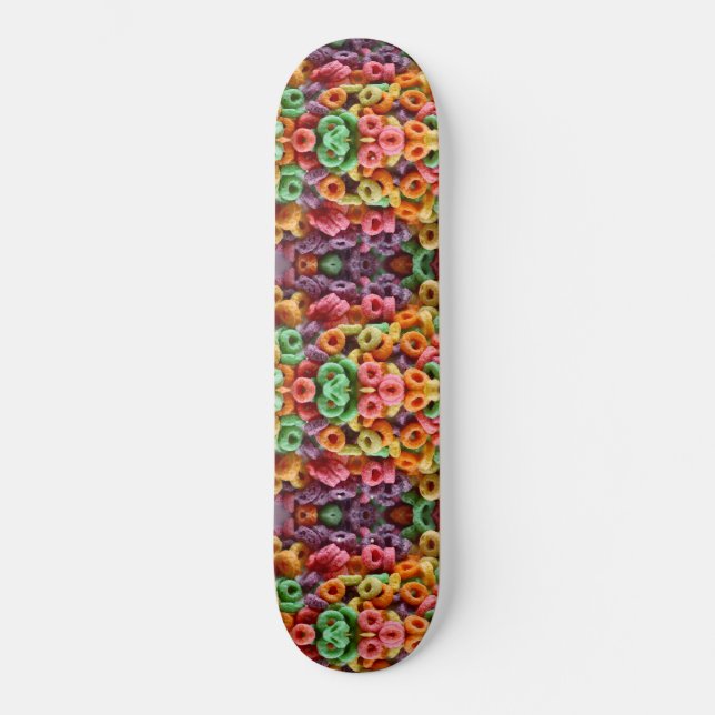 Fruchtschleifen Skateboard (Vorderseite)