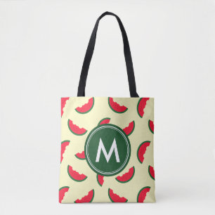 Fruchtsommer Red Watermelon Muster Monogram