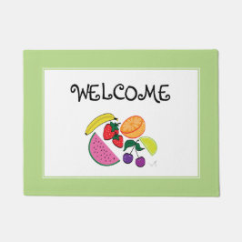 Fruchtsommer, Spaß, Cool Fußmatte