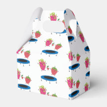 Fruchtspringen auf Trampolin