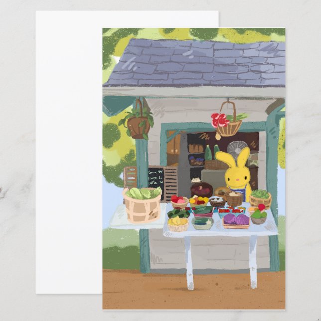 Fruchtstand Art Print (Vorne/Hinten)