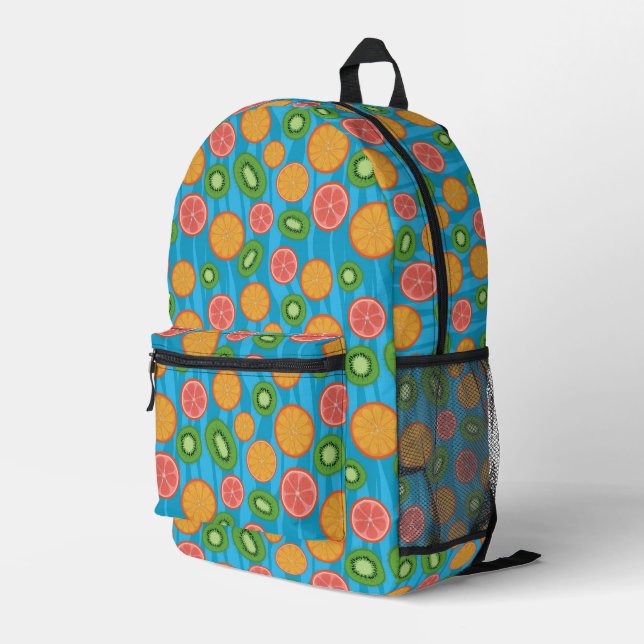 Fruchtstimmung Bedruckter Rucksack (Rückseitige Ecke Rechts)