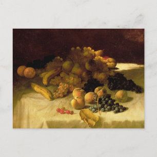 Fruchtstück von Carducius Plantagenet Ream Postkarte