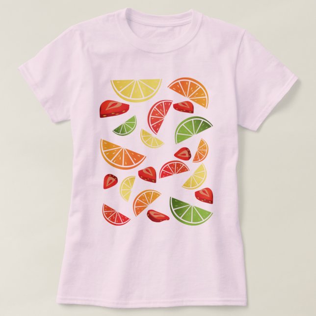 Fruchtstücke T-Shirt (Design vorne)
