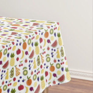 Fruchttablette Tischdecke